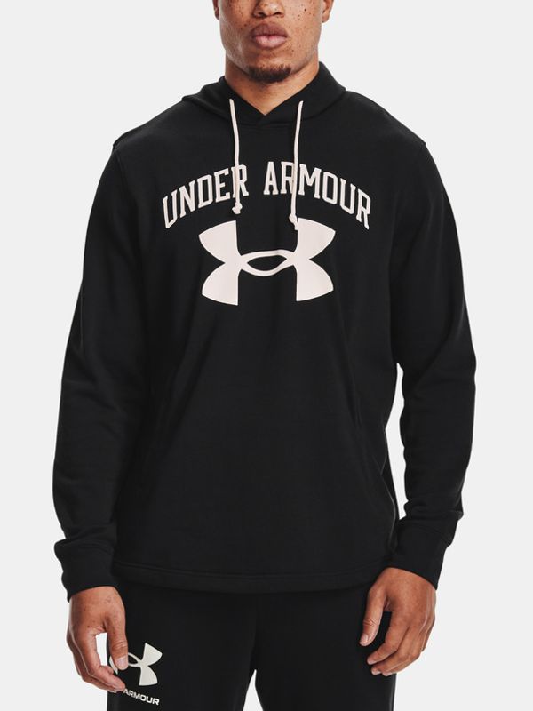 Under Armour Under Armour Rival Terry Big Logo HD Majica dugih rukava crna