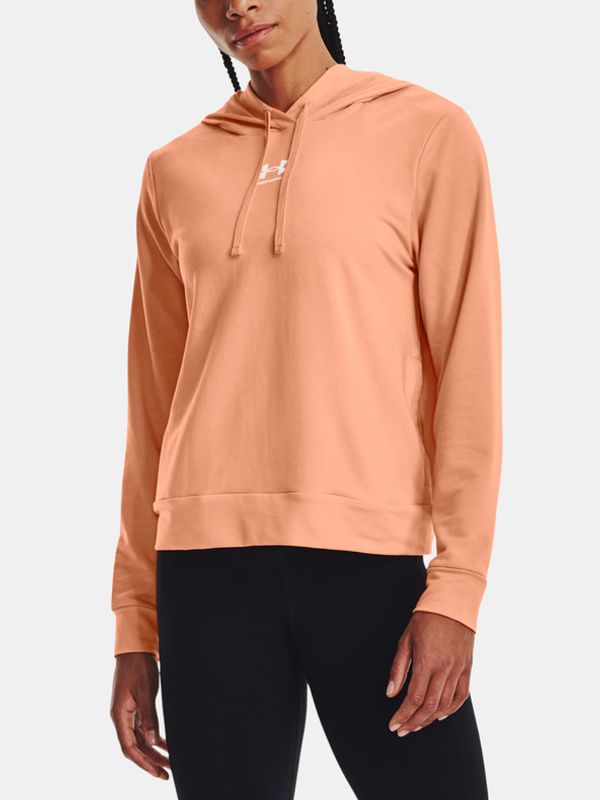 Under Armour Under Armour Rival Terry Hoodie Majica dugih rukava narančasta