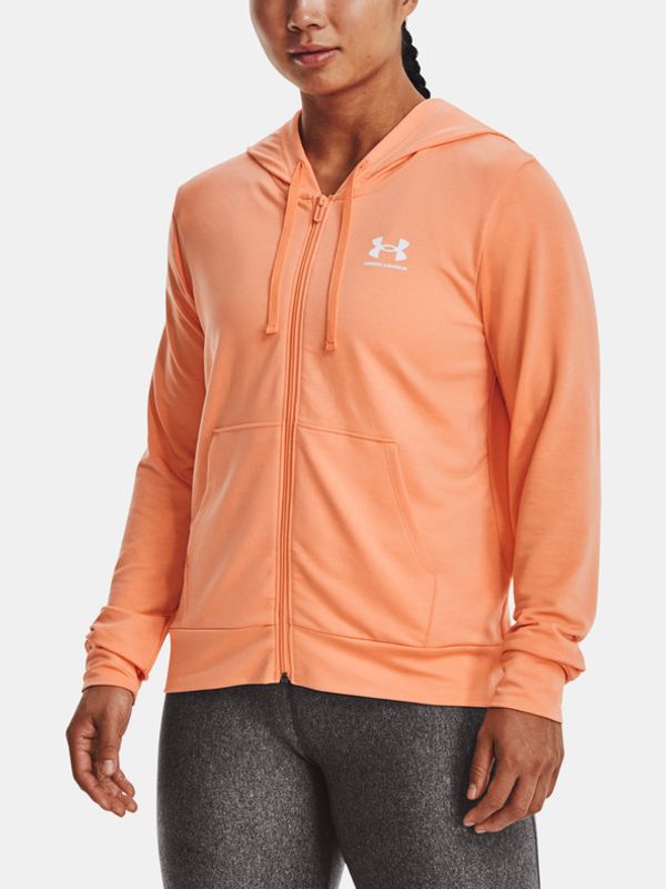 Under Armour Under Armour Rival Terry Majica dugih rukava narančasta