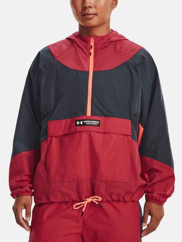 Under Armour Under Armour Rush Woven Anorak Jakna crvena