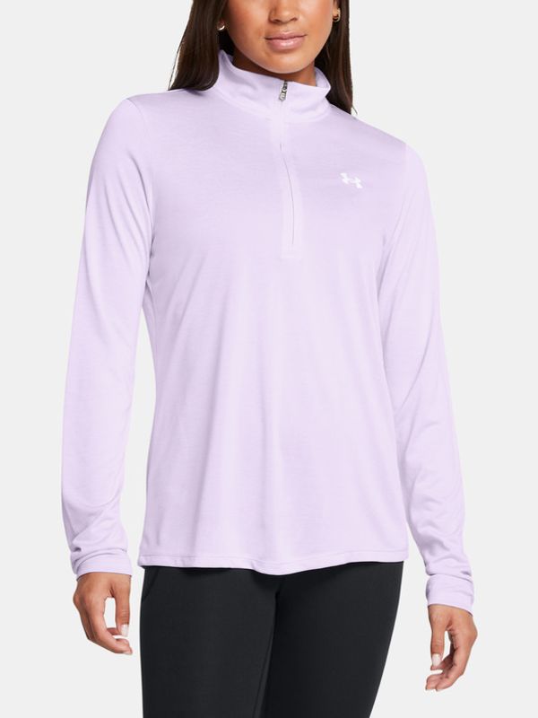 Under Armour Under Armour Tech 1/2 Zip- Twist Majica dugih rukava ljubičasta