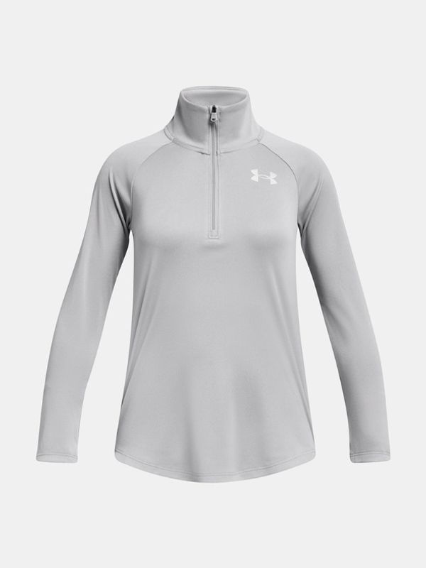 Under Armour Under Armour Tech Graphic 1/2 Zip Majica dječja siva