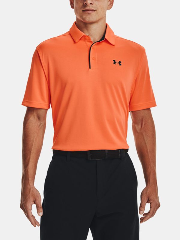 Under Armour Under Armour Tech Polo majica narančasta