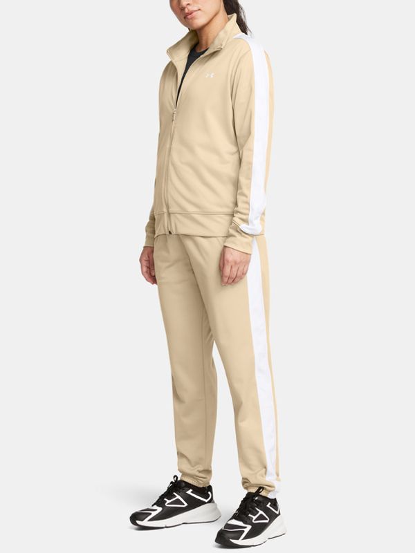 Under Armour Under Armour Tricot Tracksuit Donji dio trenirke smeđa