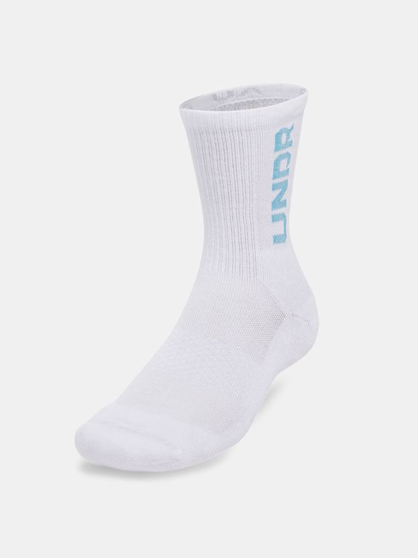 Under Armour Under Armour UA 3-Maker Mid-Crew 3-pack Čarape bijela
