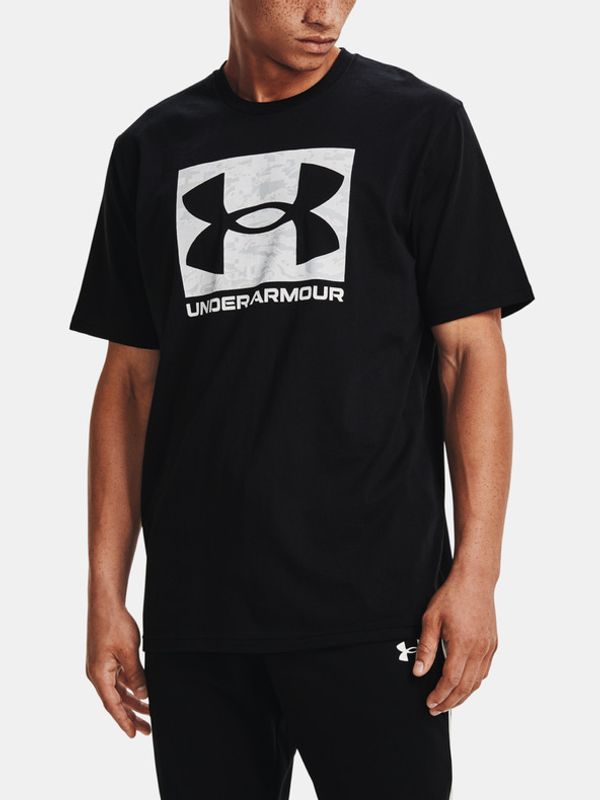 Under Armour Under Armour UA Abc Camo Boxed Logo SS Majica crna