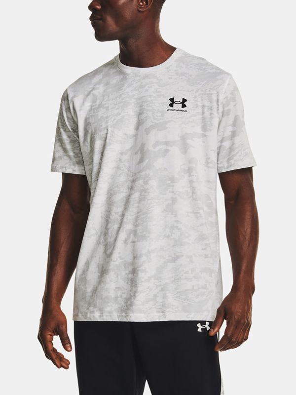 Under Armour Under Armour UA ABC CAMO SS - bílá Majica bijela