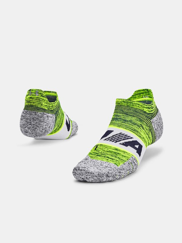 Under Armour Under Armour UA AD Run Cushion 1pk NS Tab Čarape žuta