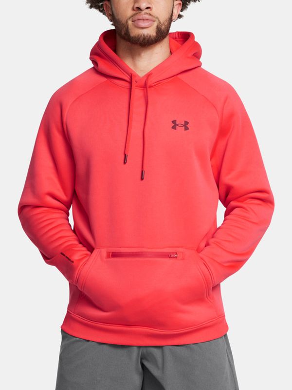 Under Armour Under Armour UA Armour Flc Pro Kanga HD Majica dugih rukava crvena