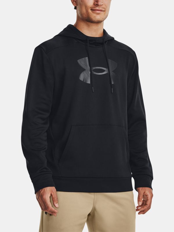 Under Armour Under Armour UA Armour Fleece Big Logo HD Majica dugih rukava crna