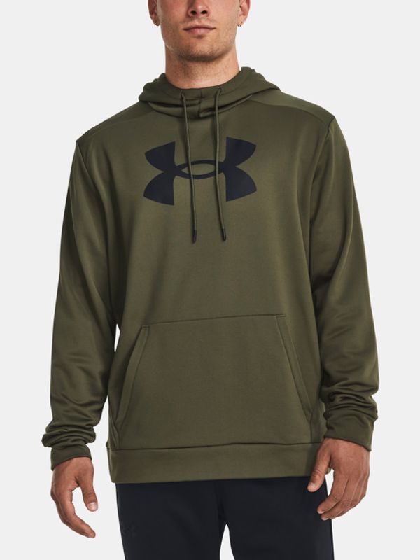 Under Armour Under Armour UA Armour Fleece Big Logo HD Majica dugih rukava zelena
