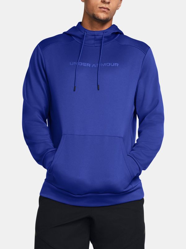 Under Armour Under Armour UA Armour Fleece Wordmark HD Majica dugih rukava plava