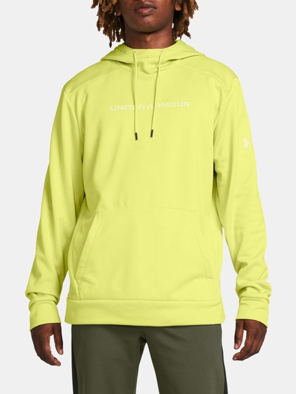Under Armour Under Armour UA Armour Fleece Wordmark HD Majica dugih rukava žuta