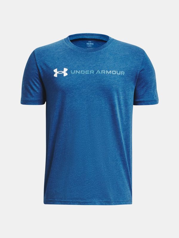 Under Armour Under Armour UA B Logo Wordmark SS Majica dječja plava