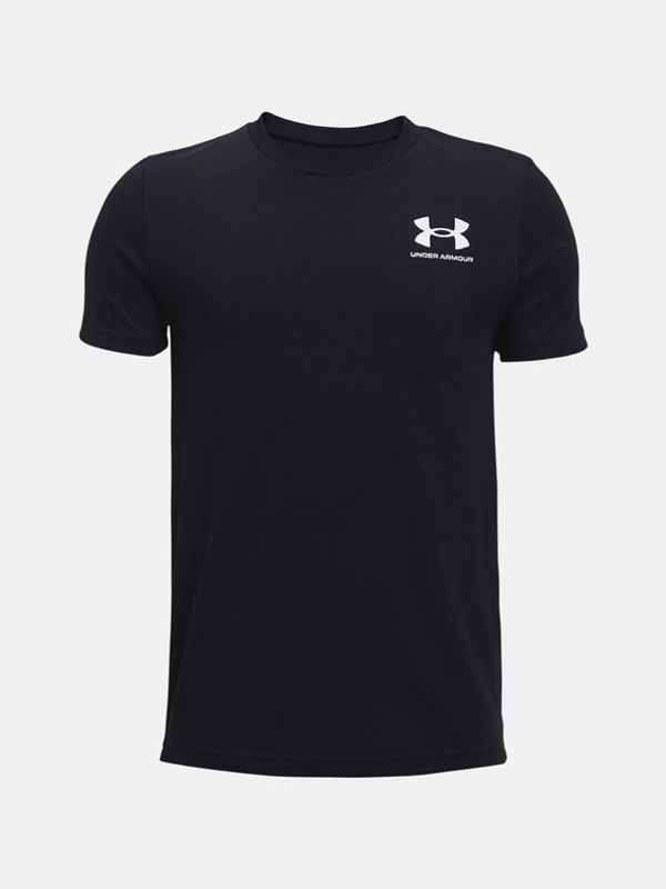Under Armour Under Armour UA B Sportsttyle Left Chest SS Majica dječja crna