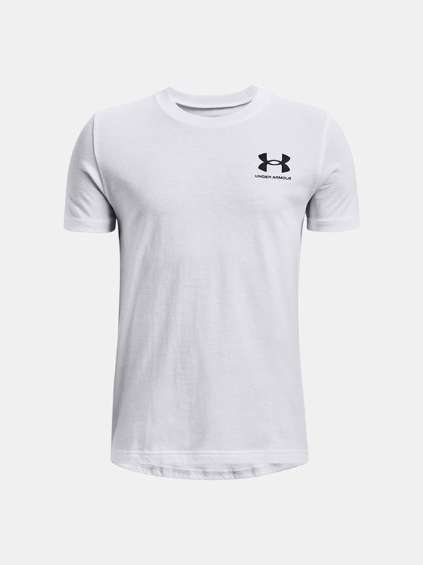 Under Armour Under Armour UA B Sportstyle Left Chest SS Majica dječja bijela