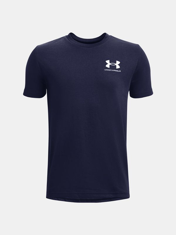 Under Armour Under Armour UA B Sportstyle Left Chest SS Majica dječja plava