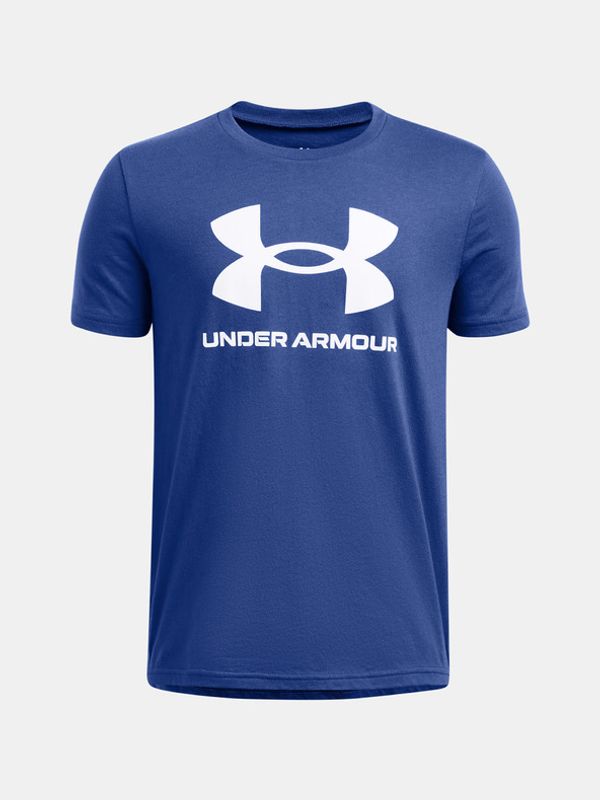 Under Armour Under Armour UA B Sportstyle Logo SS Majica dječja plava