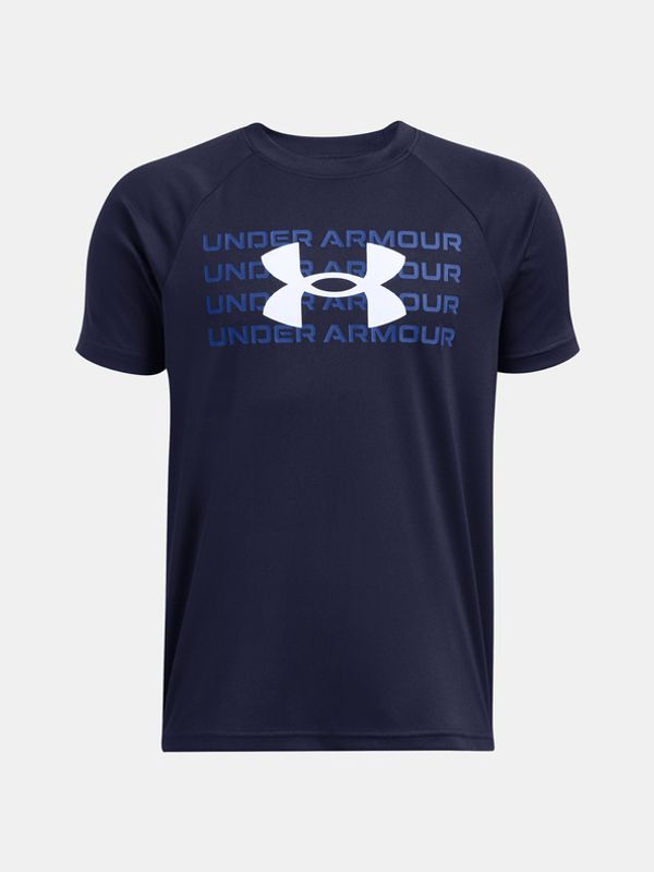 Under Armour Under Armour UA B Tech WM Logo SS Majica plava