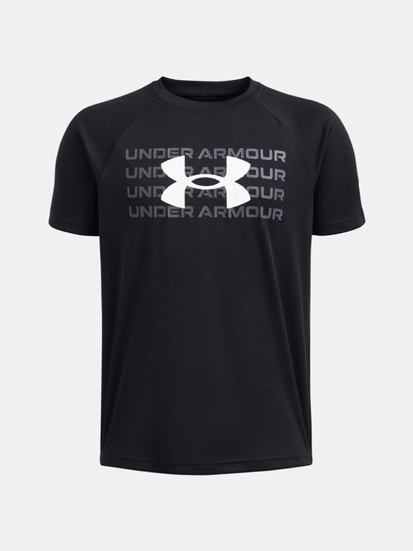 Under Armour Under Armour UA B Tech Wordmark Logo SS Majica crna