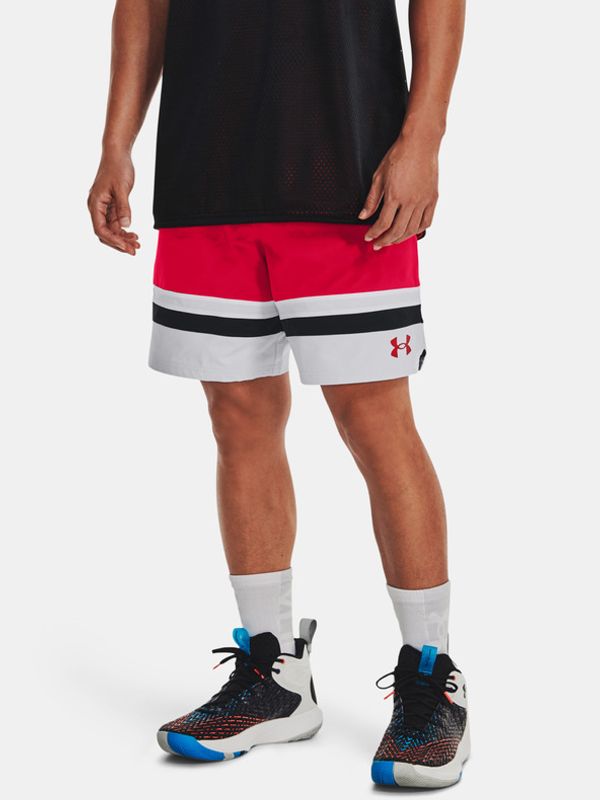 Under Armour Under Armour UA Baseline Woven Short II Kratke hlače crvena