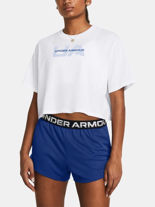Under Armour Under Armour UA Boxy Crop Branded SS Majica bijela