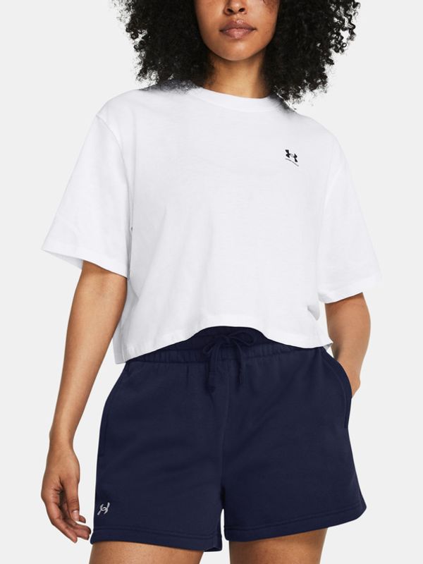 Under Armour Under Armour UA Boxy Crop Logo SS Majica bijela