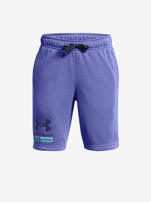Under Armour Under Armour UA Boys Rival Terry Kratke hlače dječje ljubičasta