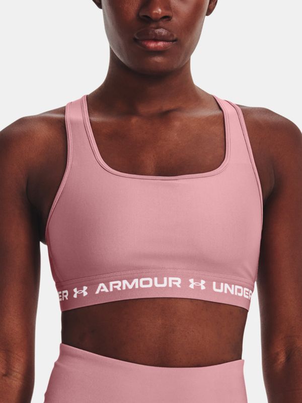 Under Armour Under Armour UA Crossback Mid Sportski Grudnjak ružičasta