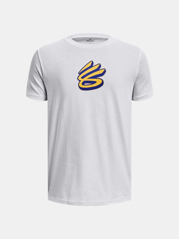 Under Armour Under Armour UA Curry Drop Shadow SS Majica dječja bijela