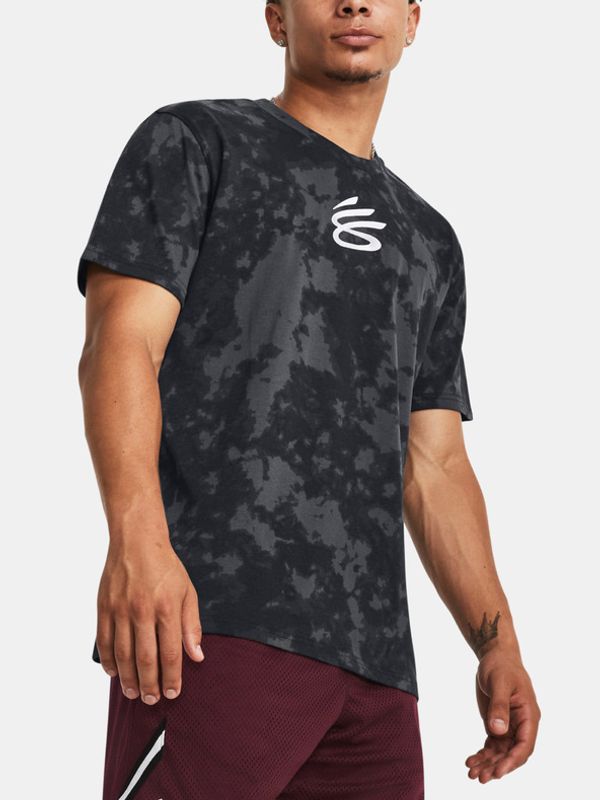 Under Armour Under Armour UA Curry Logo Heavyweight Majica crna