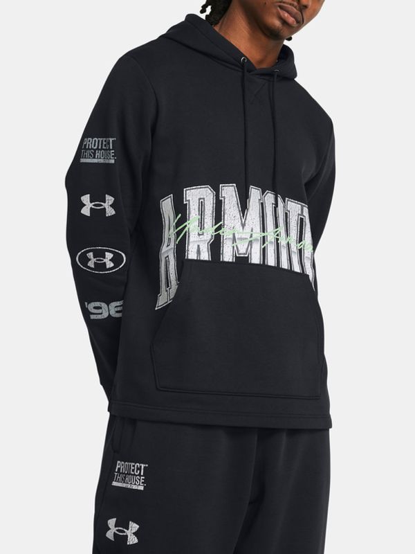 Under Armour Under Armour UA Essential Flc Nov Hood Majica dugih rukava crna