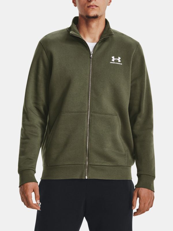 Under Armour Under Armour UA Essential Flc Track Jkt Majica dugih rukava zelena