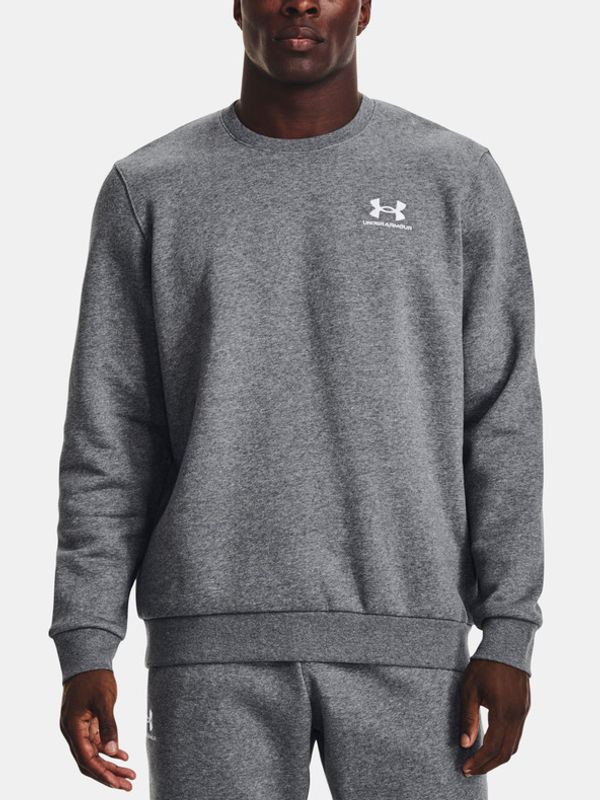 Under Armour Under Armour UA Essential Fleece Crew Majica dugih rukava siva