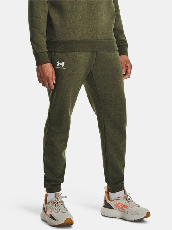 Under Armour Under Armour UA Essential Fleece Donji dio trenirke zelena