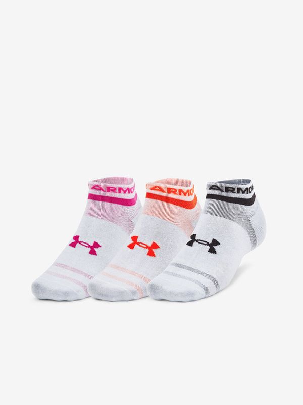 Under Armour Under Armour UA Essential Low Cut 3-pack Čarape bijela
