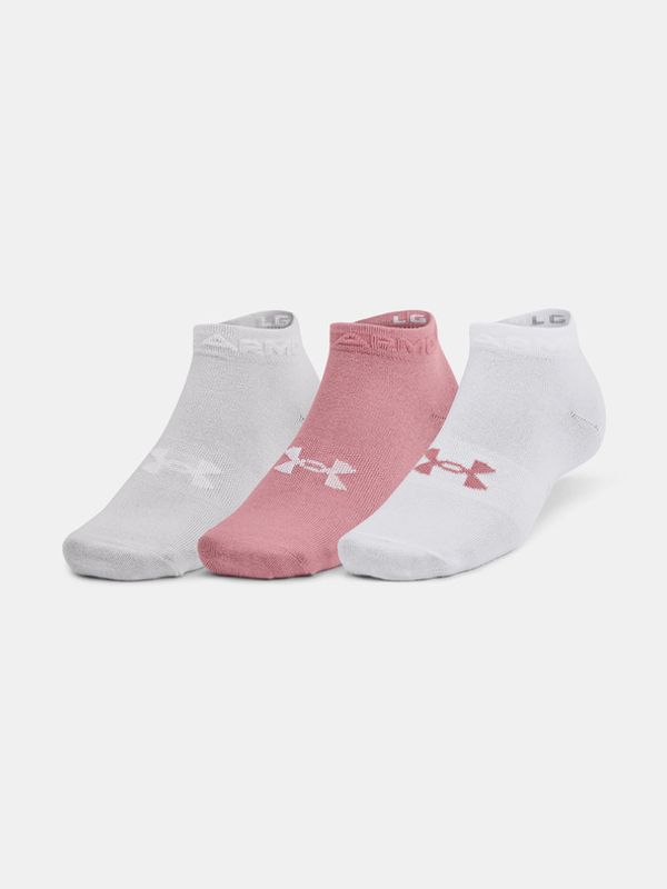 Under Armour Under Armour UA Essential Low Cut 3-pack Čarape ružičasta