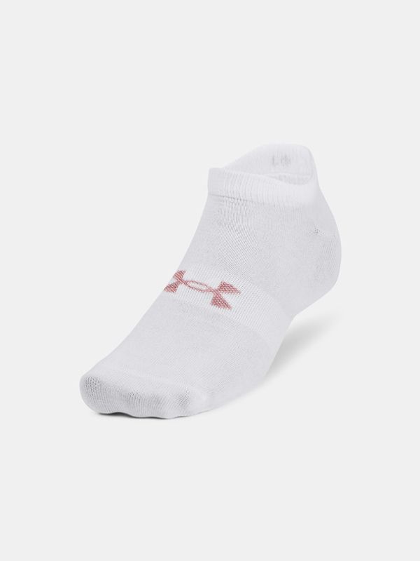 Under Armour Under Armour UA Essential No Show 3-pack Čarape bijela