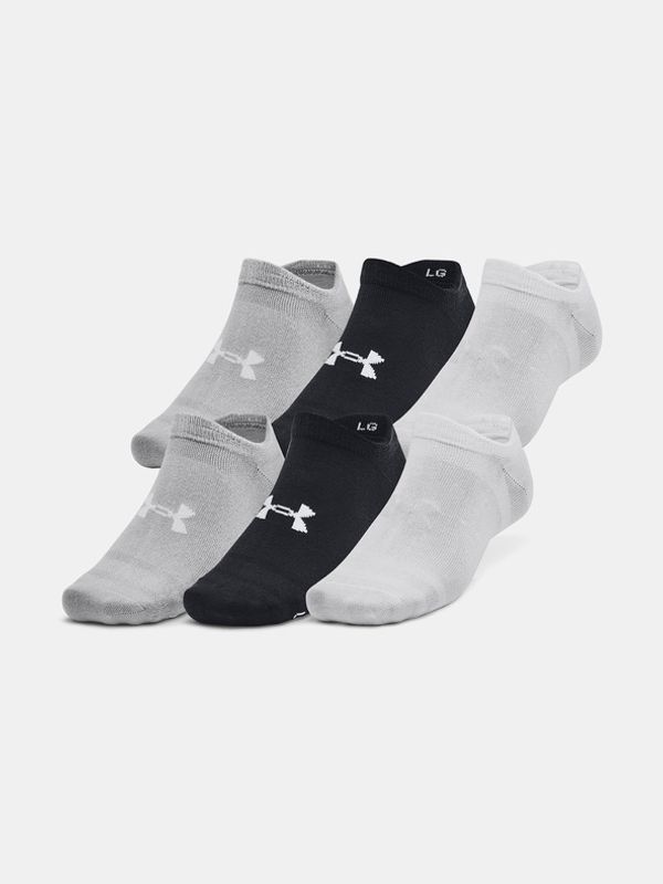 Under Armour Under Armour UA Essential No Show Čarape 6 pari crna