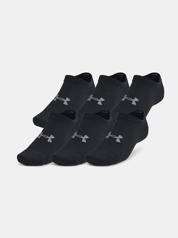 Under Armour Under Armour UA Essential No Show Čarape 6 pari crna