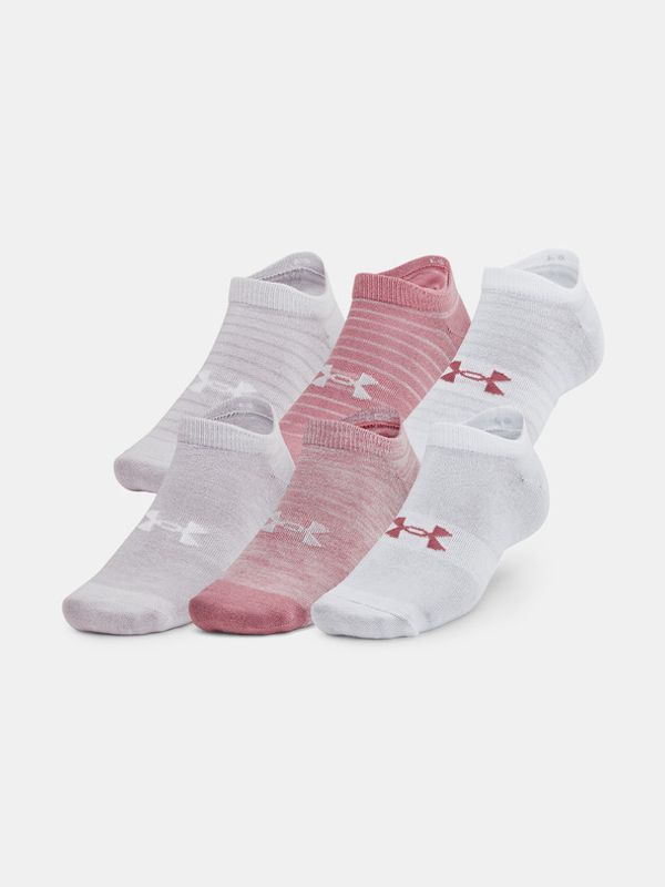 Under Armour Under Armour UA Essential No Show Čarape 6 pari ružičasta