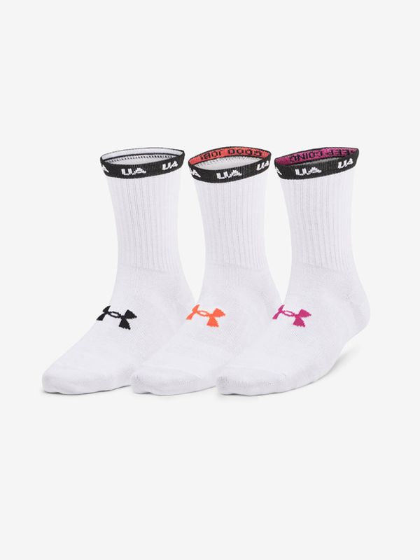 Under Armour Under Armour UA Essential Nv Mid Crew 3-pack Čarape bijela