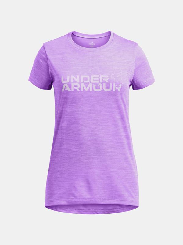 Under Armour Under Armour UA G Tech Twist Wdmk Logo SS Majica dječja ljubičasta