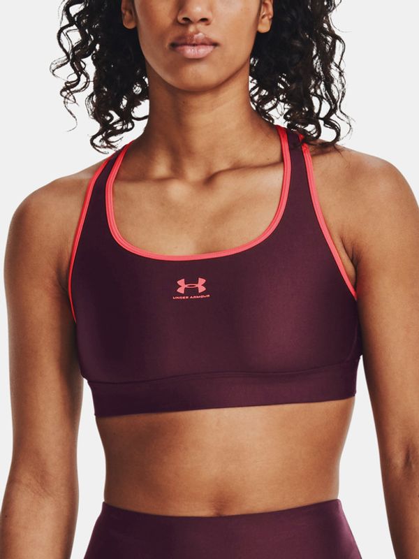 Under Armour Under Armour UA HG Armour Mid Padless Sportski Grudnjak crvena