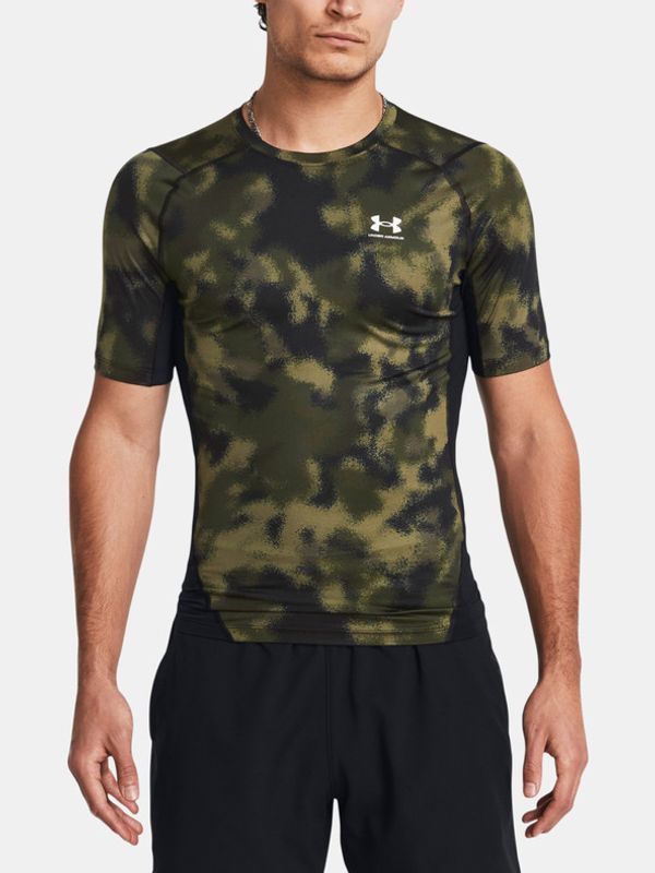 Under Armour Under Armour UA HG Armour Printed SS Majica zelena