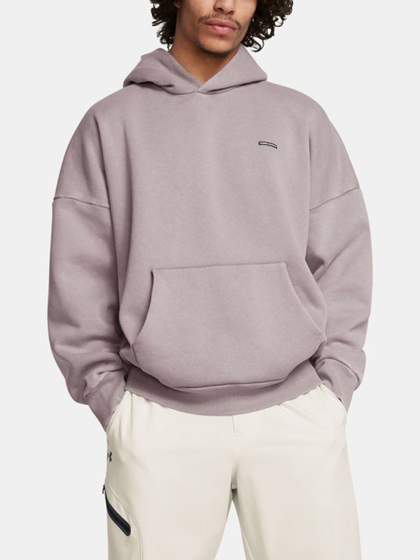 Under Armour Under Armour UA Icon HWT Flc Wash OS Hood Majica dugih rukava siva