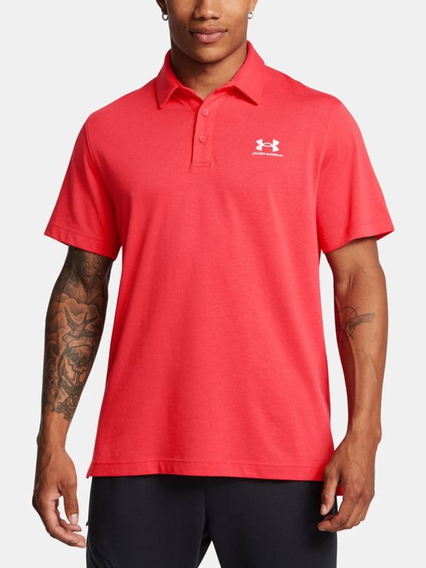 Under Armour Under Armour UA Icon Polo Majica crvena
