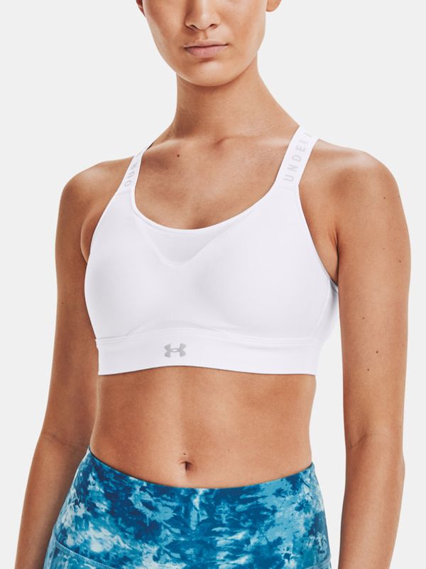 Under Armour Under Armour UA Infinity High Sportski Grudnjak bijela