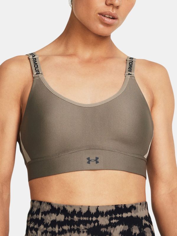 Under Armour Under Armour UA Infinity Mid 2.0 Rib Sportski Grudnjak smeđa
