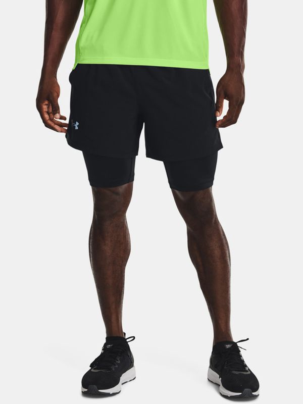 Under Armour Under Armour UA Launch 5'' 2-IN-1 Kratke hlače crna